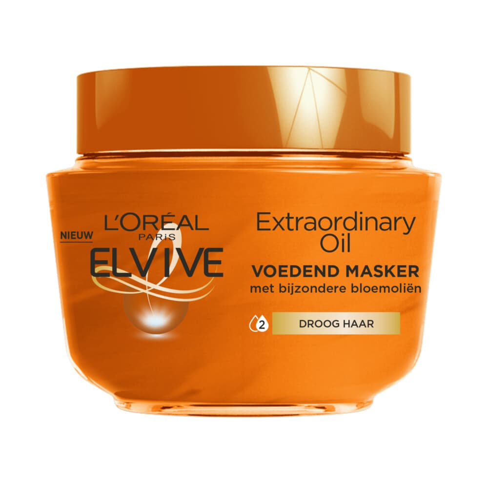 3x L'Oréal Elvive Extraordinary Oil Haarmasker 300 ml