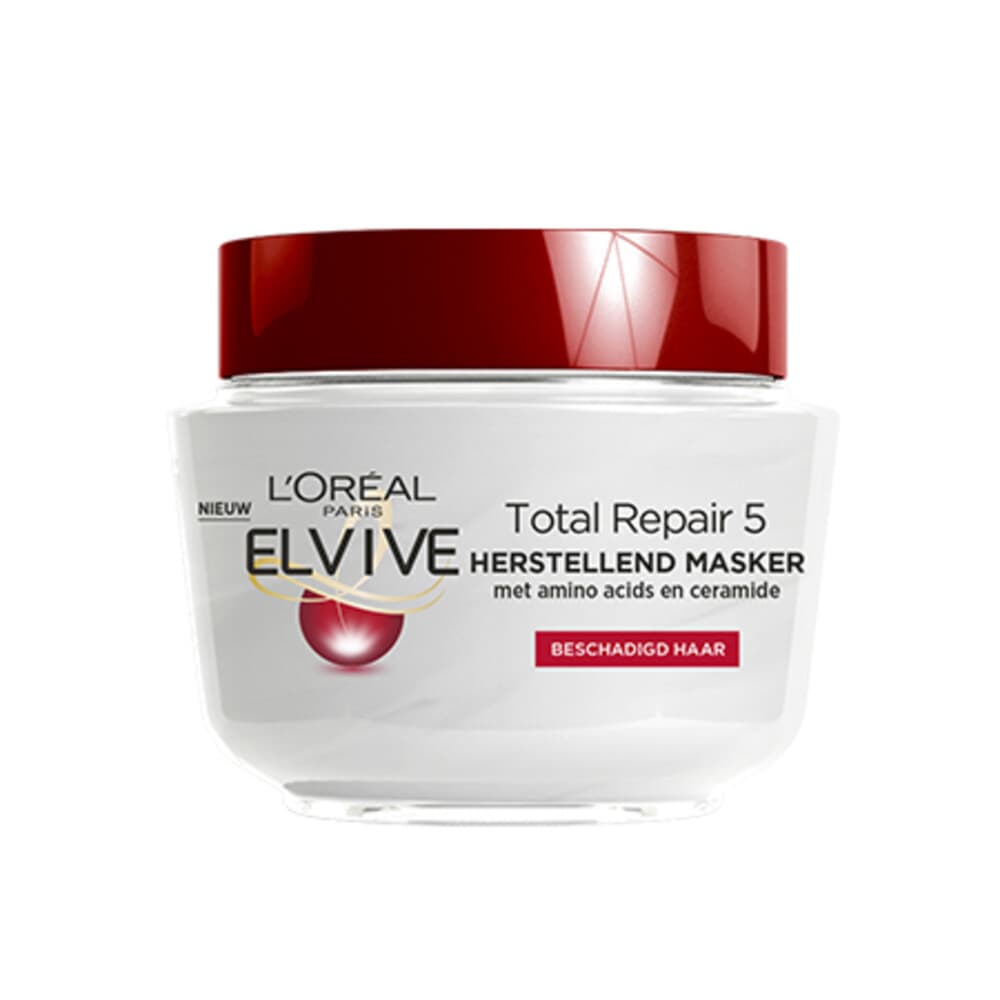 3x L'Oréal Elvive Total Repair 5 Haarmasker 300 ml