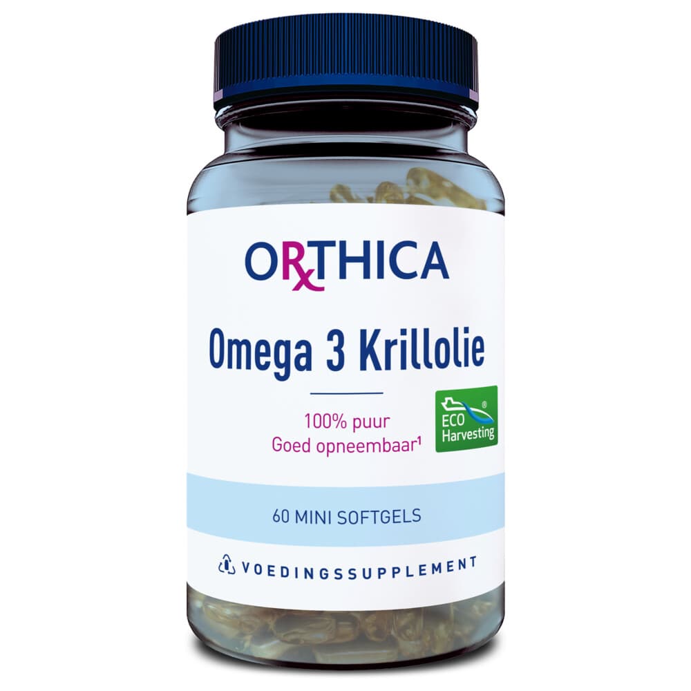Gratis Verzending: Orthica Omega-3 Krillolie 60 softgels