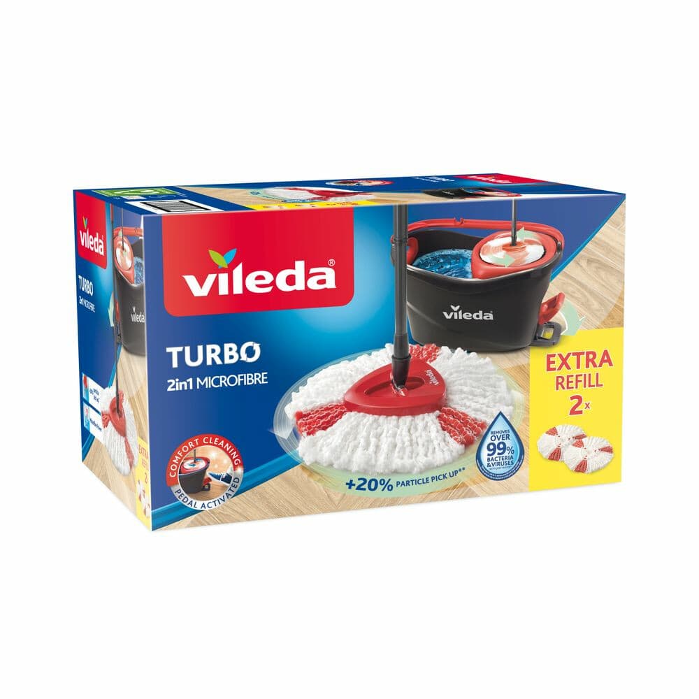 Vileda Turbo Systeem met 2 Navullingen