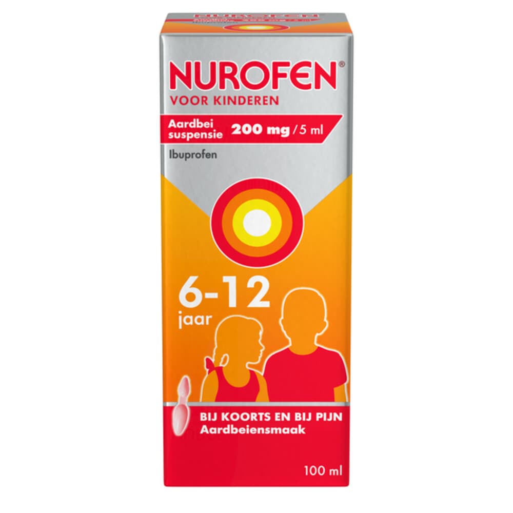 Nurofen Suspensie voor Kinderen 200 mg/5 ml 100 ml
