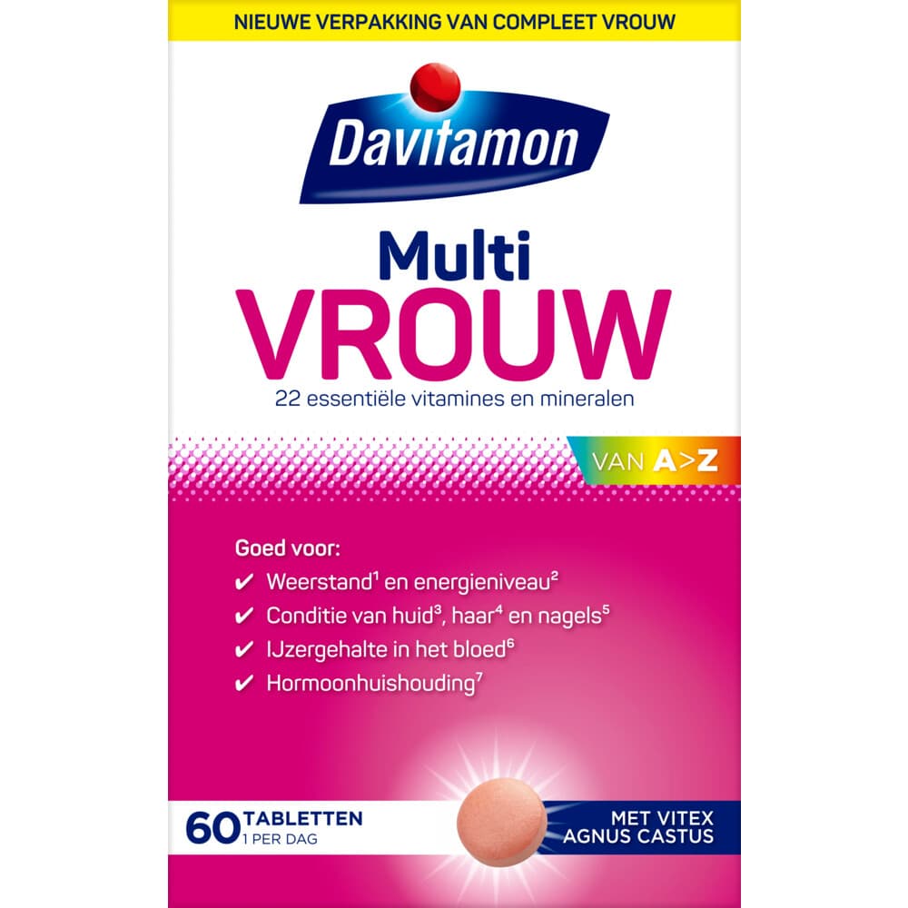 Gratis Verzending: Davitamon Multi Vrouw 60 capsules