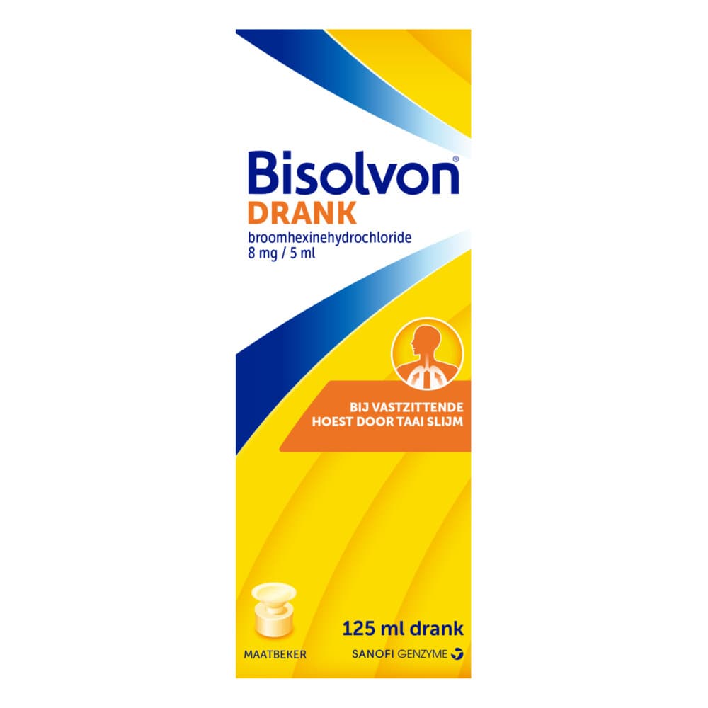 Bisolvon Drank Bij Vastzittende Hoest 125 ml