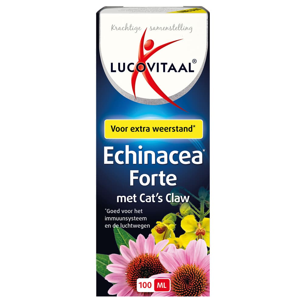 Gratis Verzending: 3x Lucovitaal Echinacea Forte met Cat's Claw 100 ml