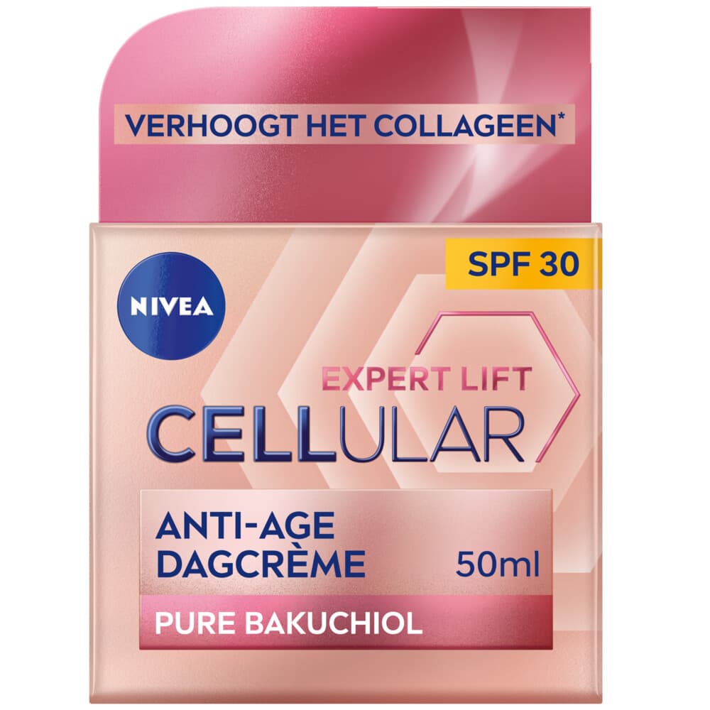 1+1 gratis: NIVEA Cellular Lift Dagcrème Anti-Age SPF 30 50 ml