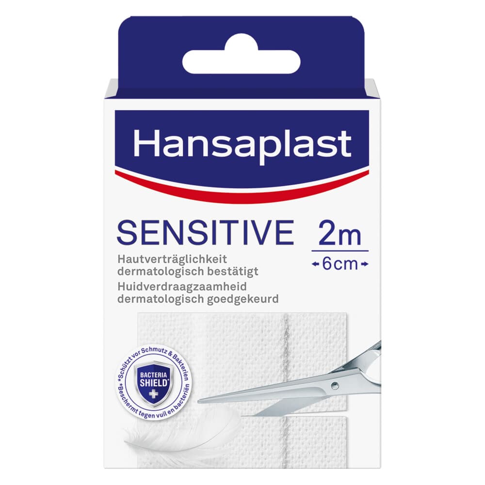 10x Hansaplast Sensitive 2 meter
