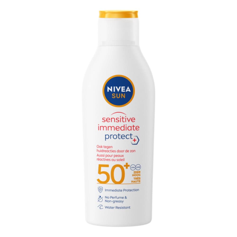 3x NIVEA Sun Sensitive Anti-Allergie Zonnemelk SPF 50 200 ml