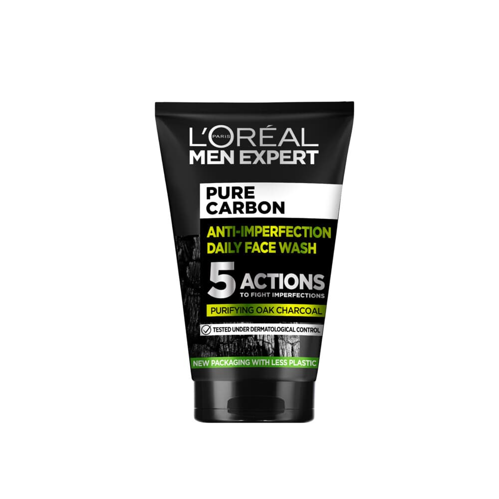 2x L'Oréal Men Expert Pure Charcoal Gezichtsreiniger 100 ml