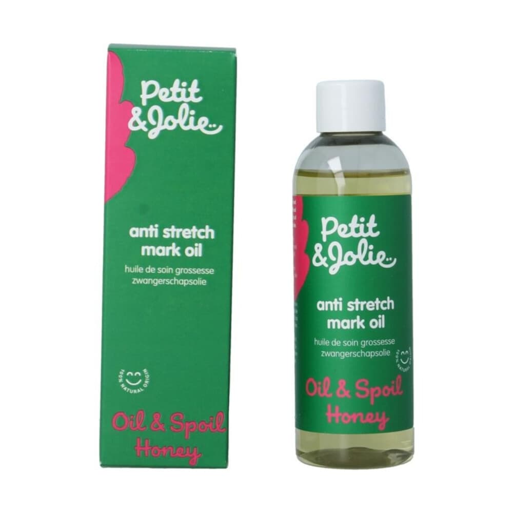 3x Petit&Jolie Zwangerschaps Olie Anti Striae 100 ml