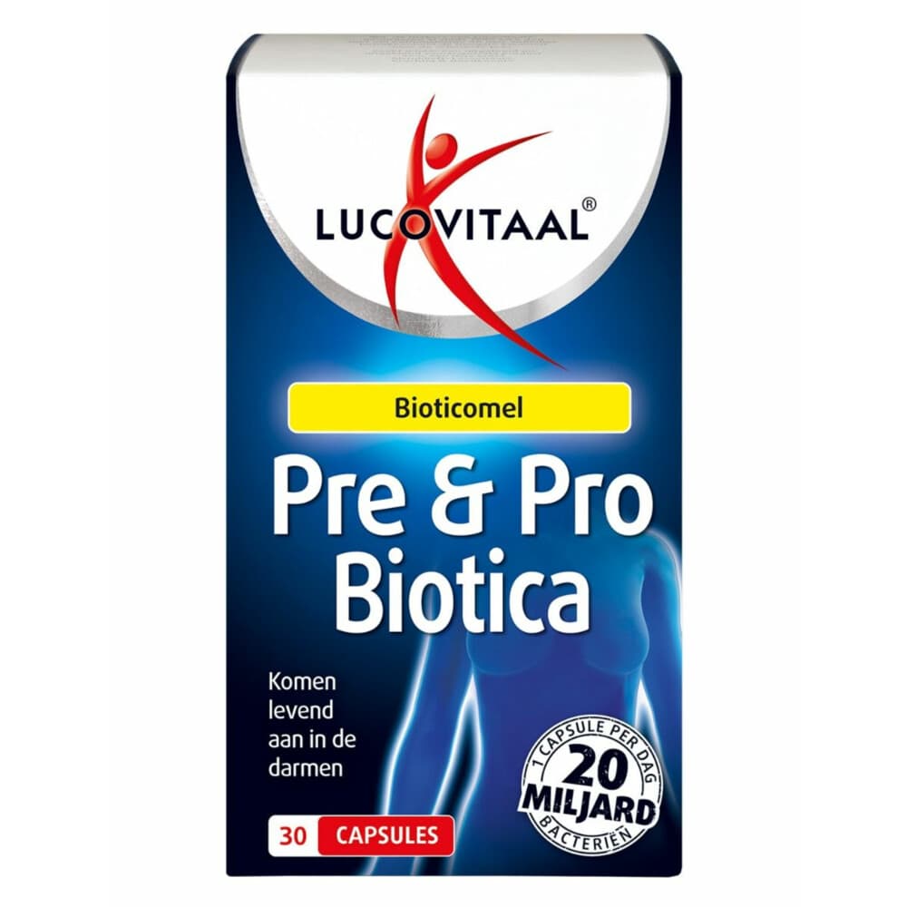 2+2 gratis: Lucovitaal Pre&Probiotica 30 capsules