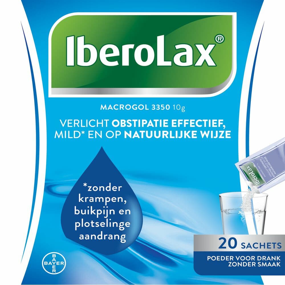 2x Iberolax Laxeer Poeder 20 sachets