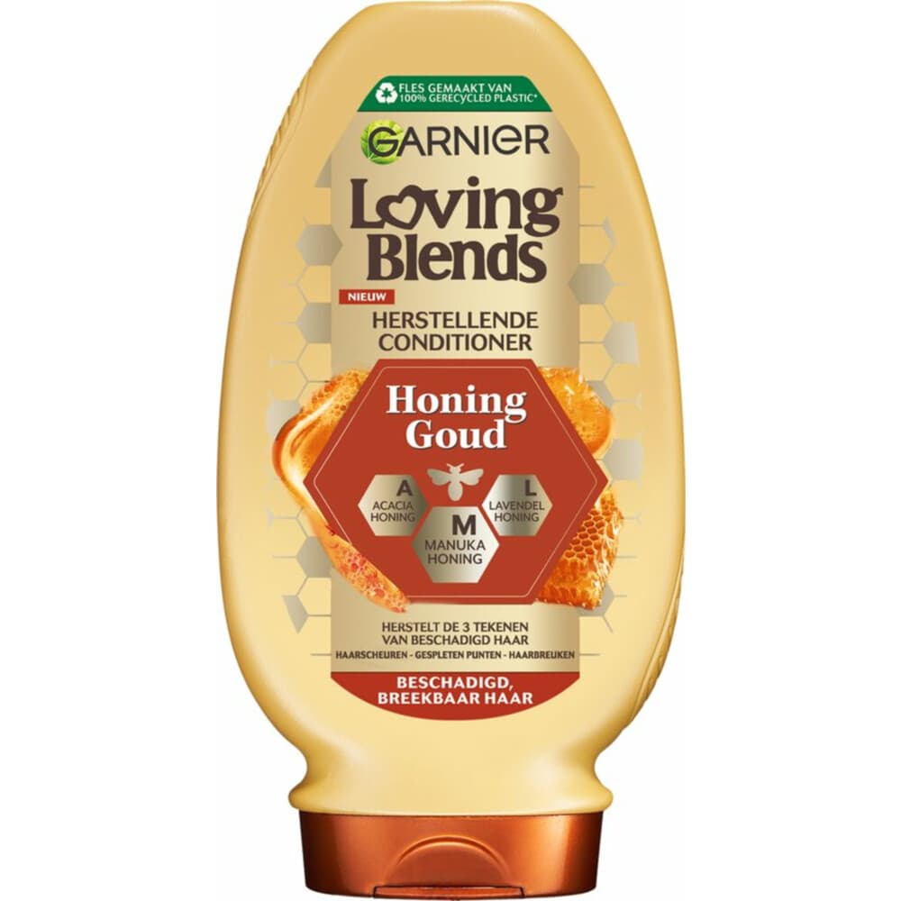 3x Garnier Loving Blends Honing Goud Conditioner 250 ml