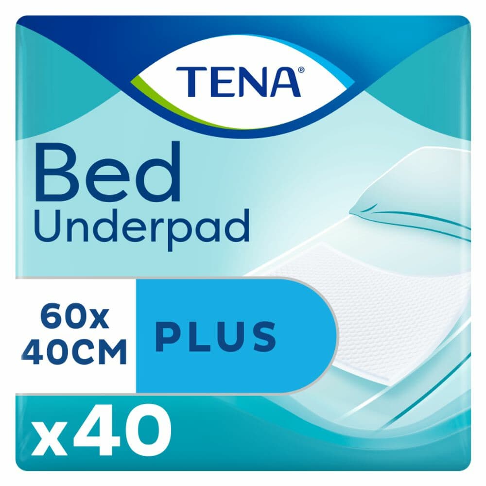 TENA Bed Onderlegger Plus 60 x 40 cm 40 stuks