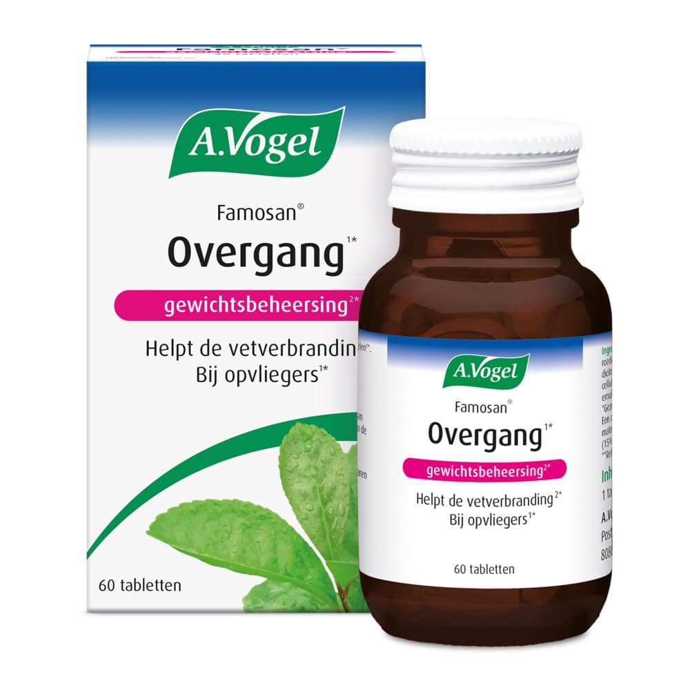 Gratis Verzending: A.Vogel Famosan Overgang Gewichtsbeheersing 60 tabletten