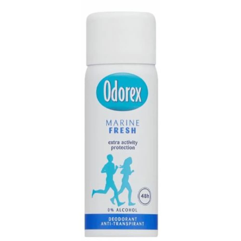 6x Odorex Deodorant Spray Mini Marine Fresh 50 ml