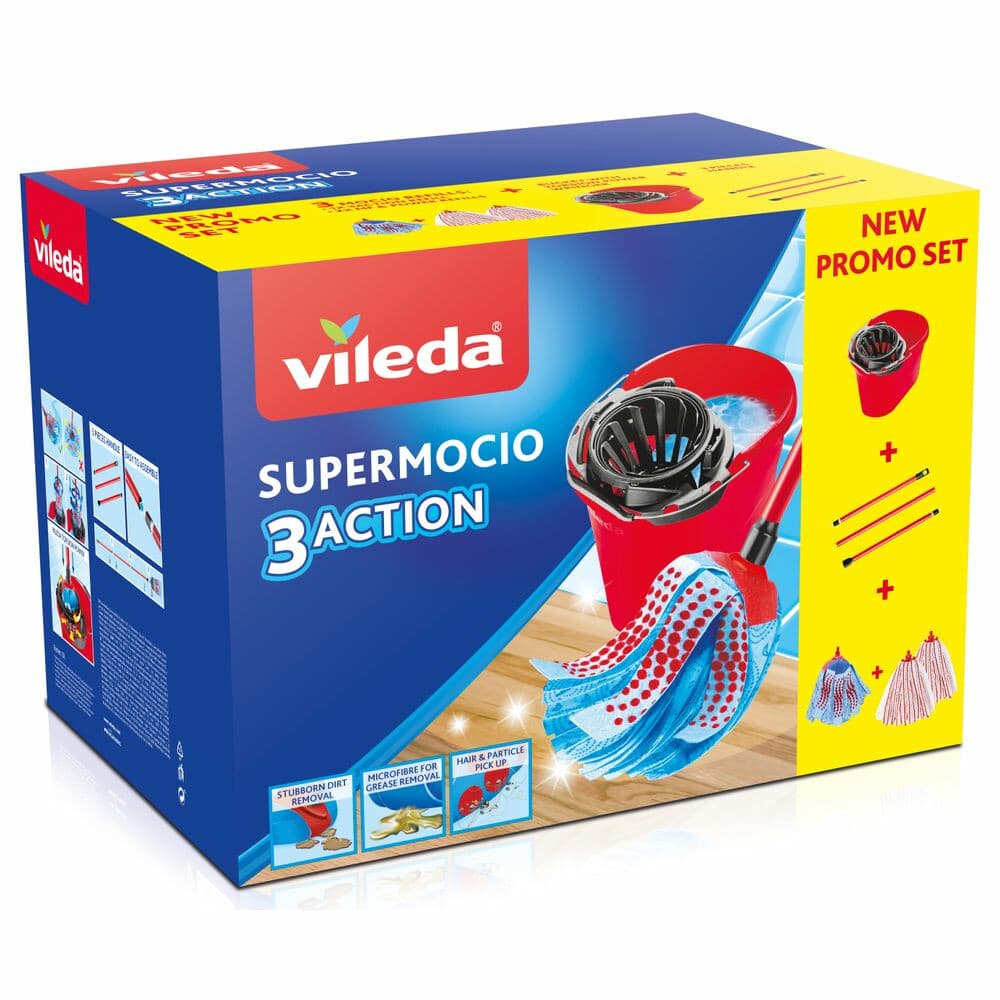 Vileda Super Mocio 3D Compleet Systeem 1 set