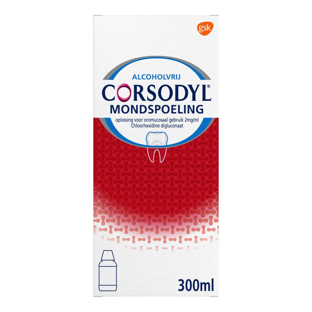Corsodyl Mondspoeling 300 ml
