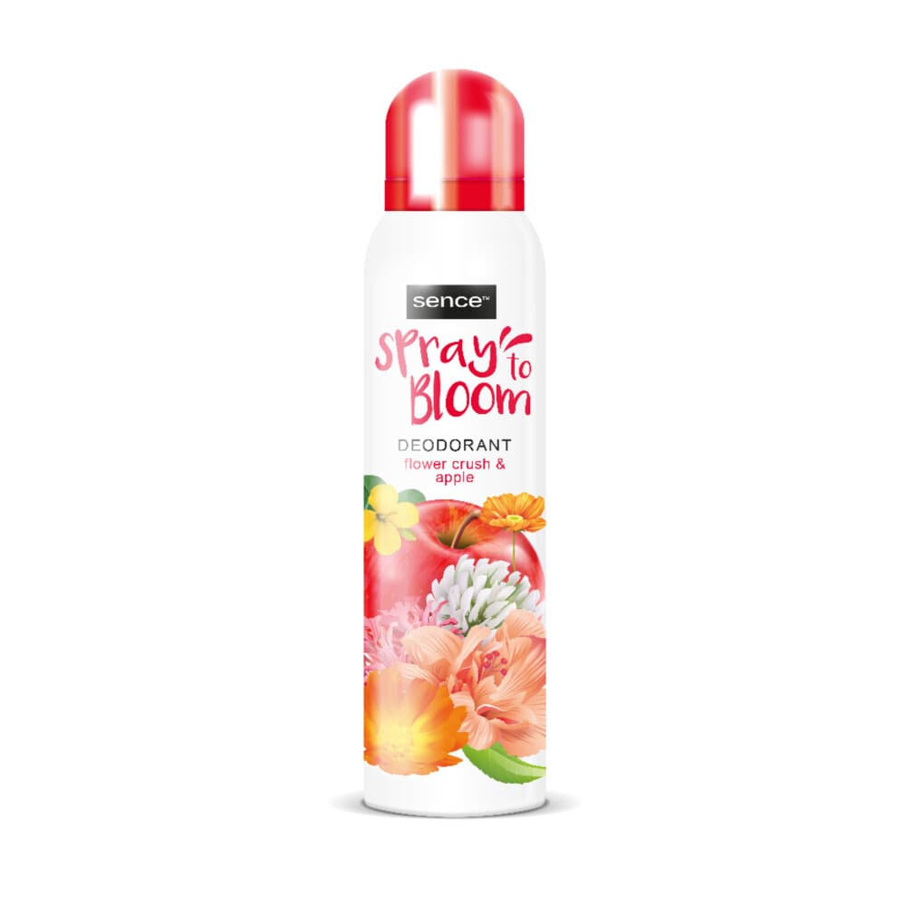 12x Sence Deodorant Flower Crush&Apple 150 ml