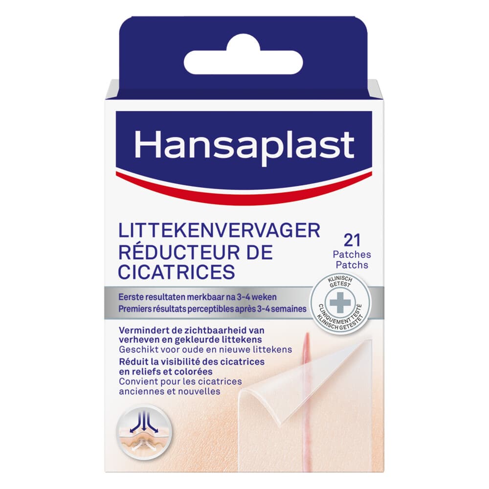 2x Hansaplast Littekenvervager 21 stuks