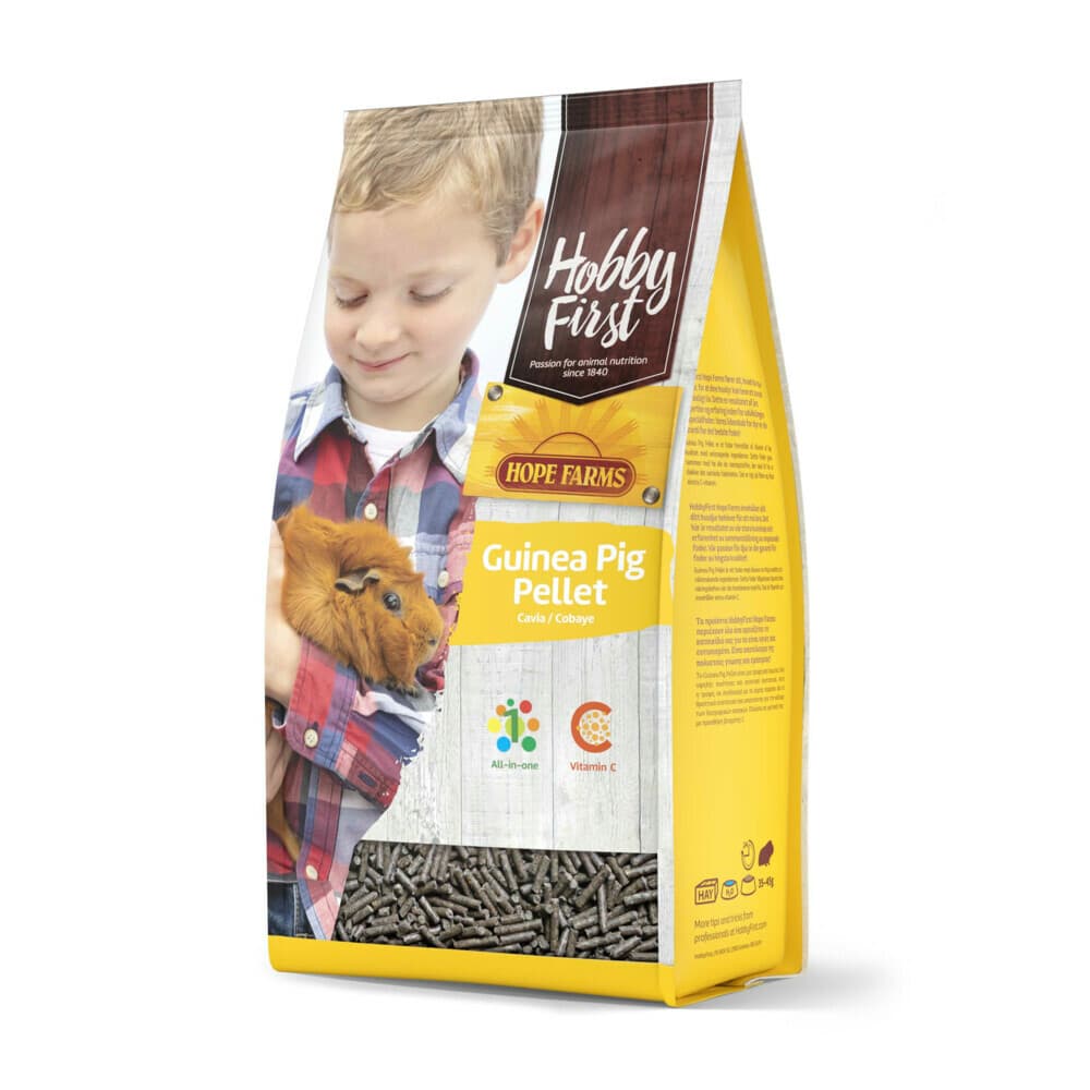 3x HobbyFirst Hope Farms Cavia Pellet 4 kg