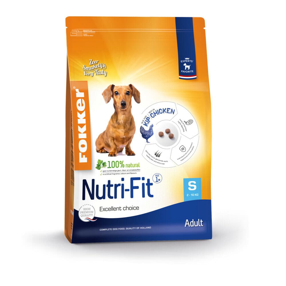 Fokker Nutri-Fit Hondenvoer S 7 kg