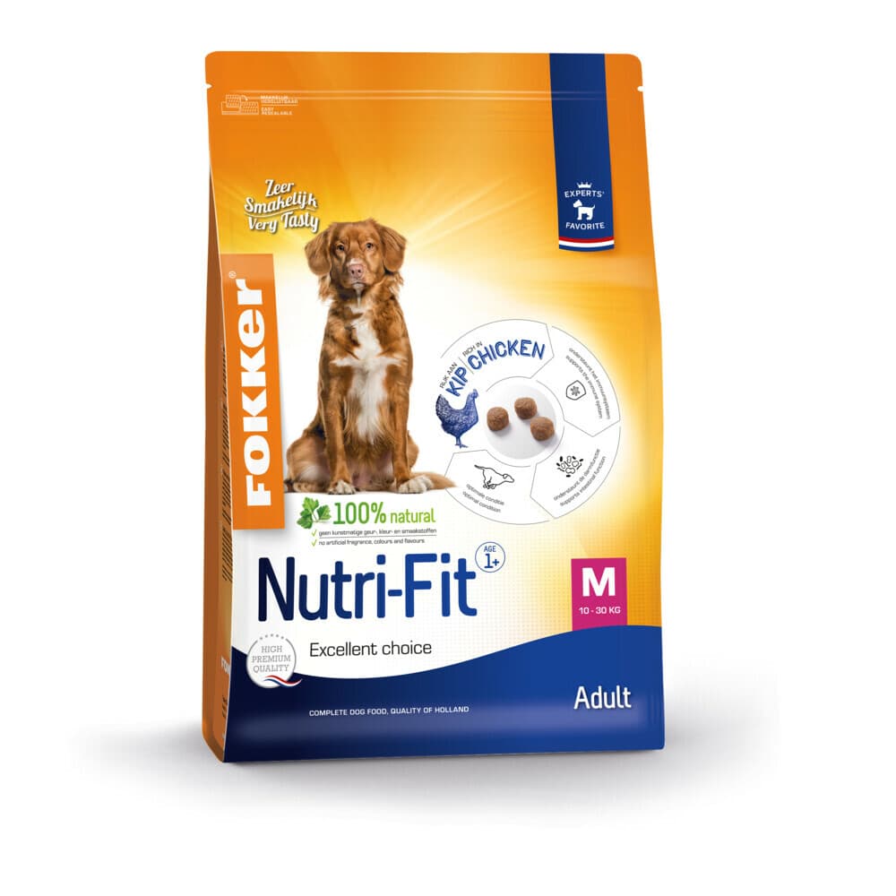 Fokker Nutri-Fit Hondenvoer M 13 kg