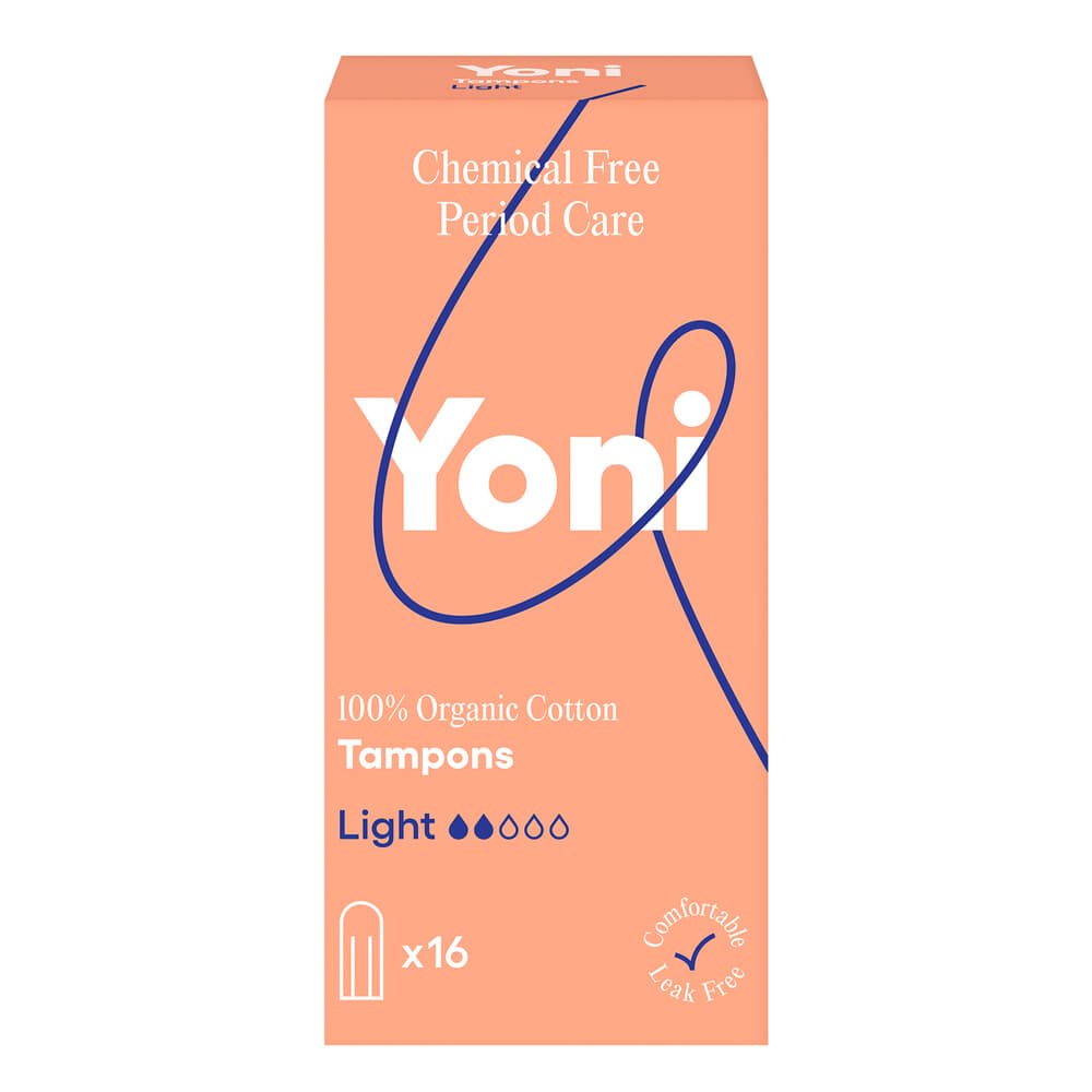 Yoni Biologisch Katoenen Tampons Light 16 stuks
