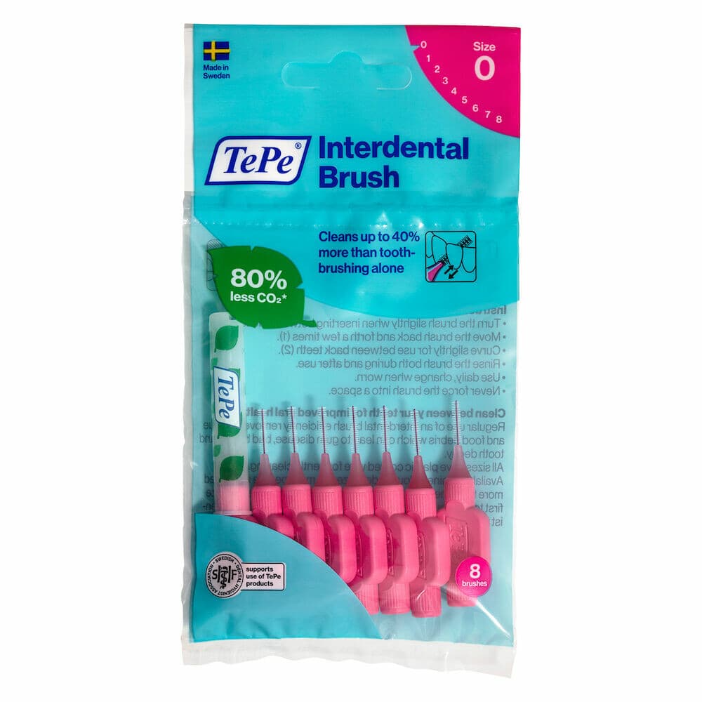 TePe Interdentale Ragers Original 0,4 mm Roze 8 stuks