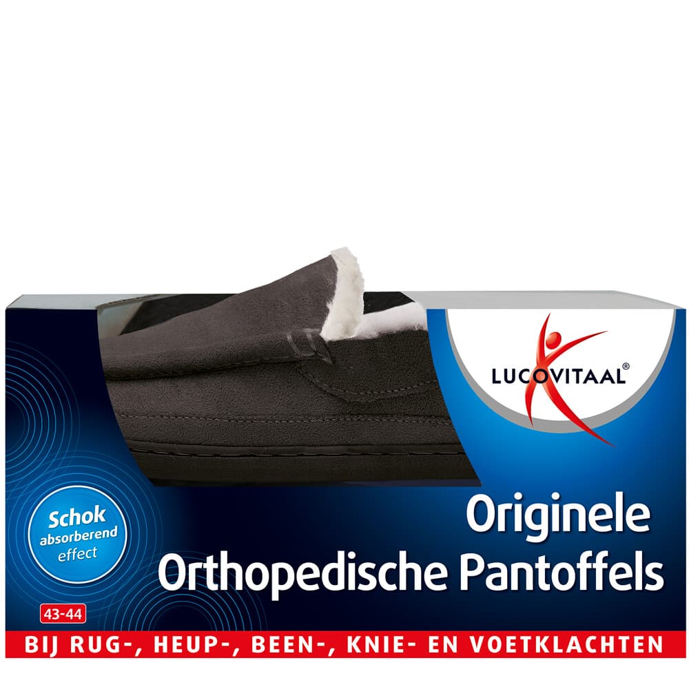 Lucovitaal Orthopedische Pantoffel Maat 43-44 1 paar
