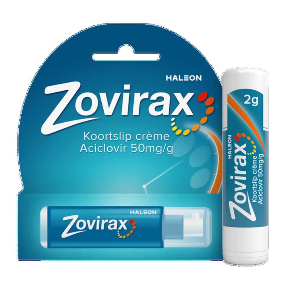 Zovirax Koortslip Crème 2 gr
