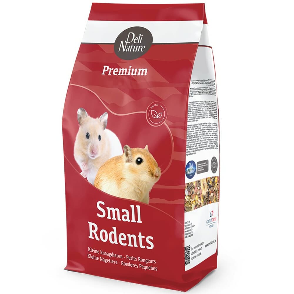 10x Deli Nature Premium Kleine Knaagdierenvoer 750 gr