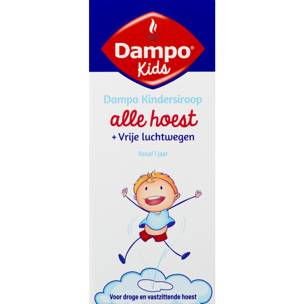 3x Dampo Kids Alle Hoest 100 ml