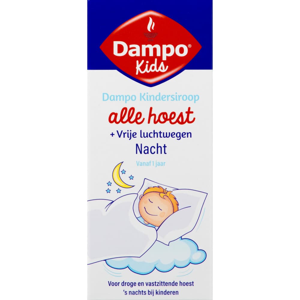 2x Dampo Kids Alle Hoest Nacht 100 ml