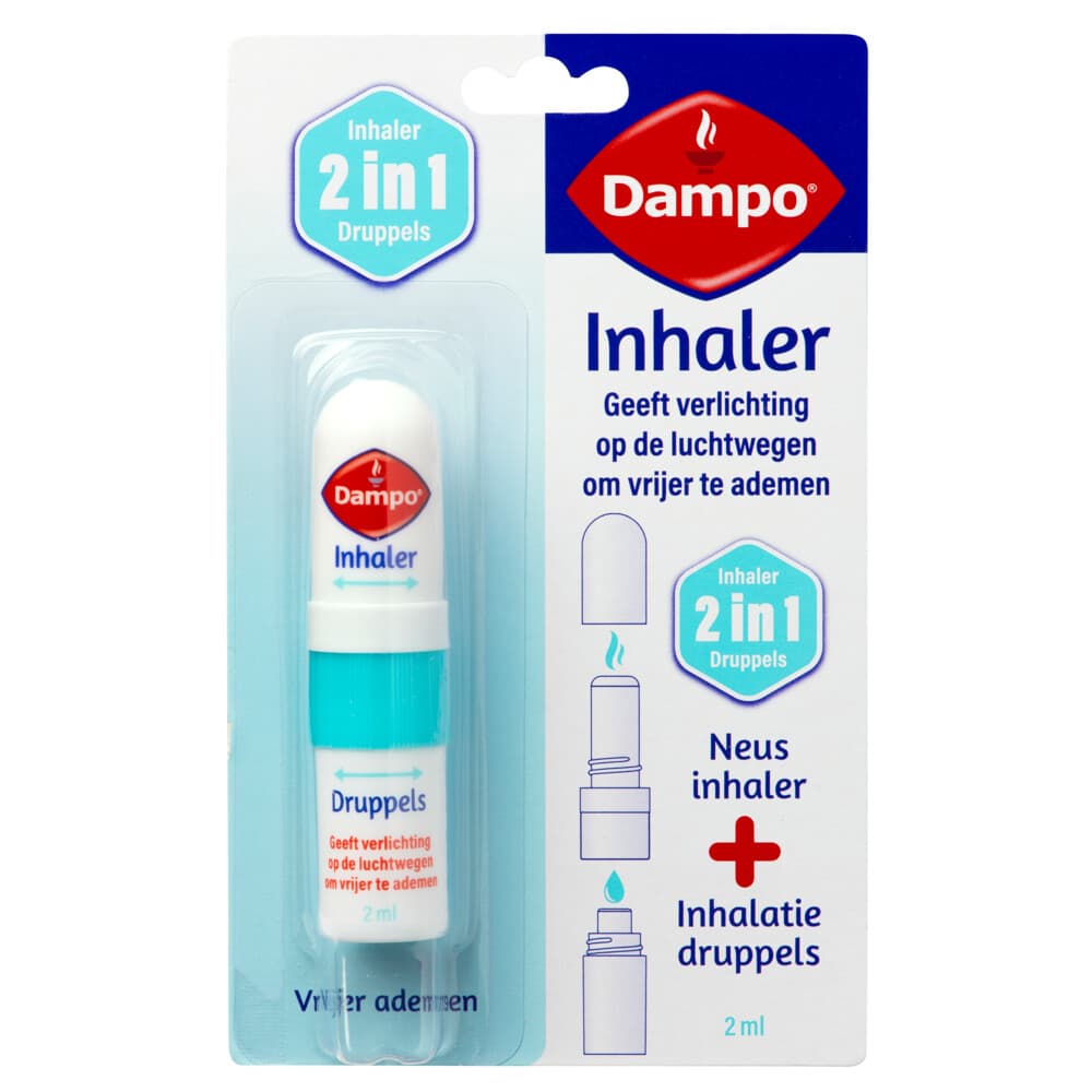2x Dampo Inhaler 2 in 1 2 ml