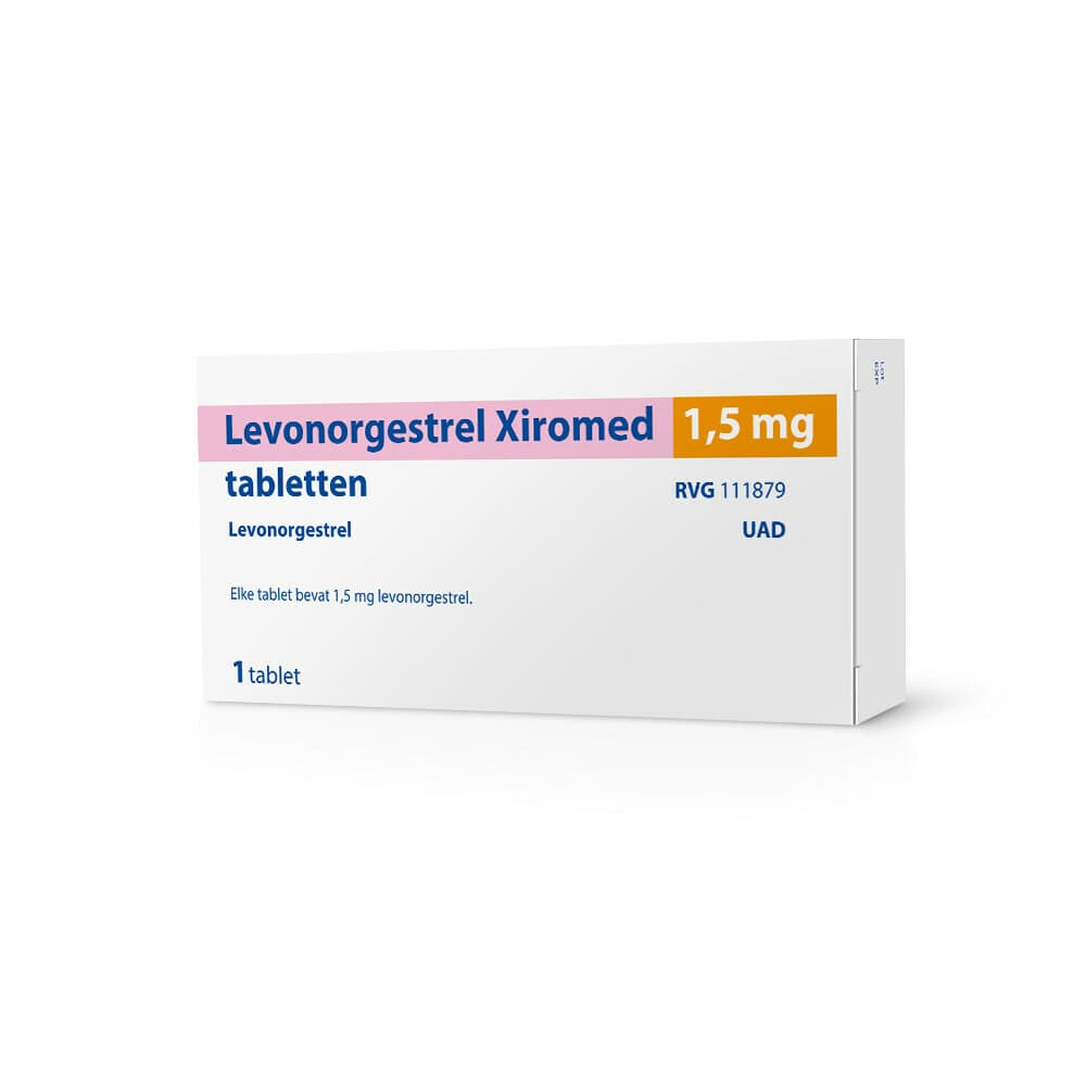 Xiromed Levonorgestrel Noodanticonceptie 1 stuk