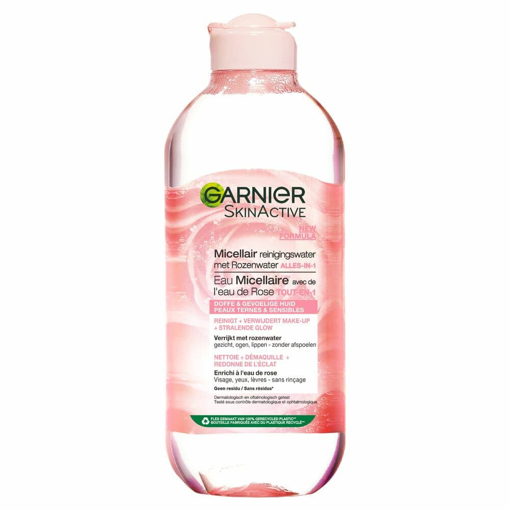 1+1 gratis: Garnier SkinActive Rozenwater Micellair Reinigingswater 400 ml