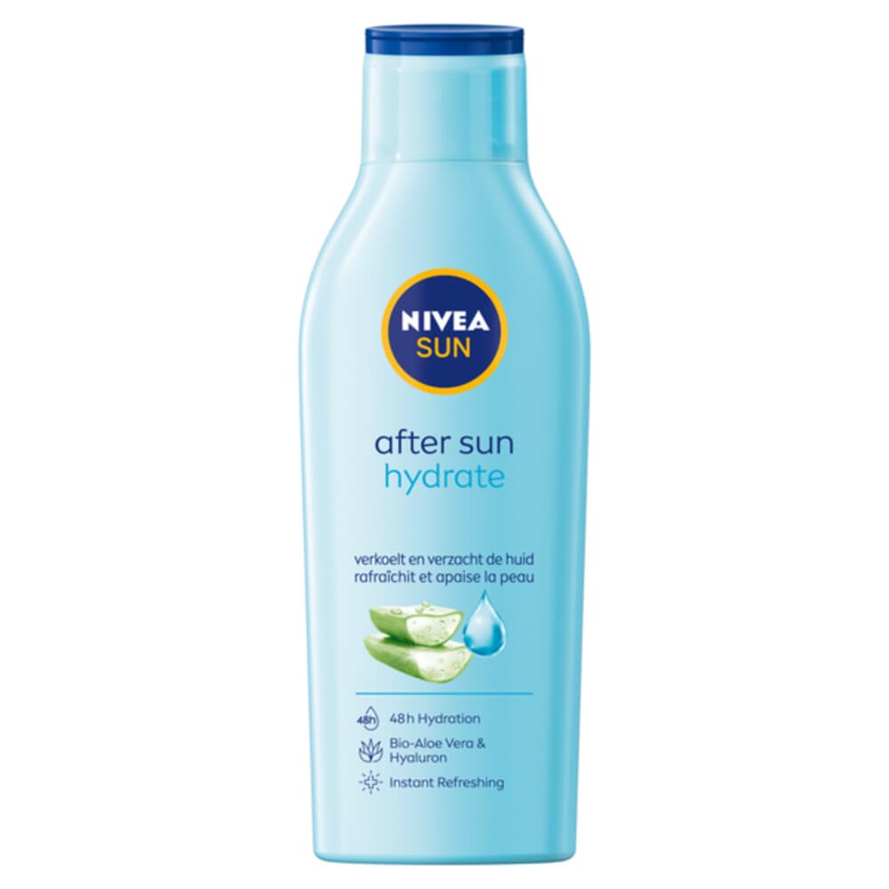 6x NIVEA Sun After Sun Hydrate Lotion 200 ml