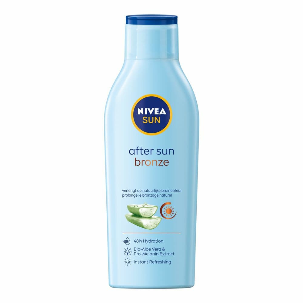 3x NIVEA Sun After Sun Bronze Lotion 200 ml