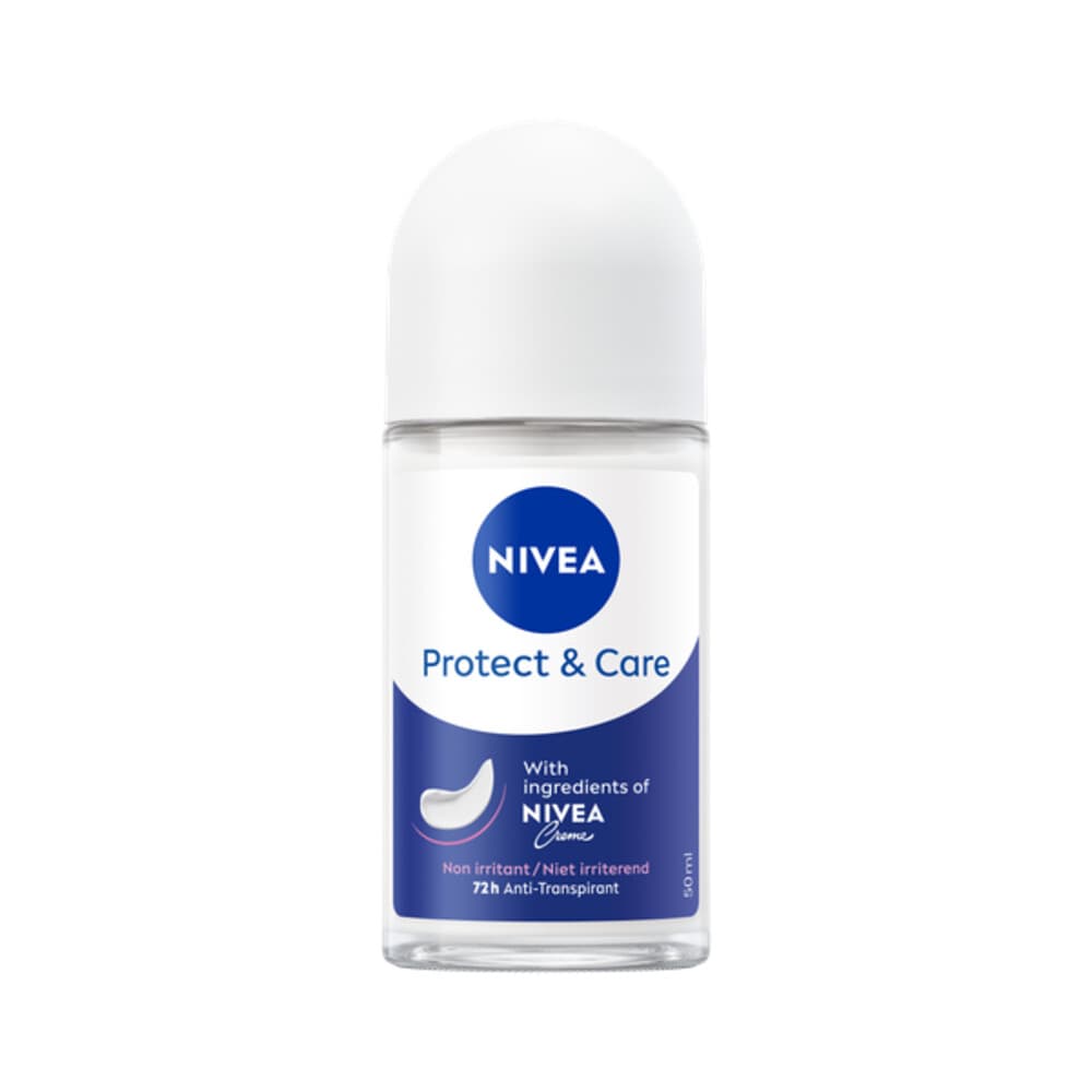 3x NIVEA Deodorant Roller Protect en Care 50 ml