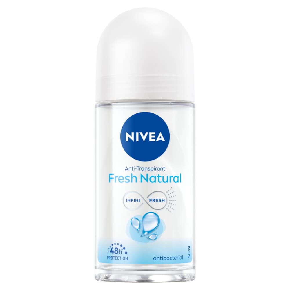 3x NIVEA Deodorant Roller Fresh Natural 50 ml