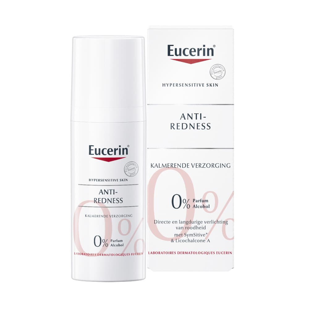 12x Eucerin AntiREDNESS Kalmerende Crème Rijke Textuur 50 ml
