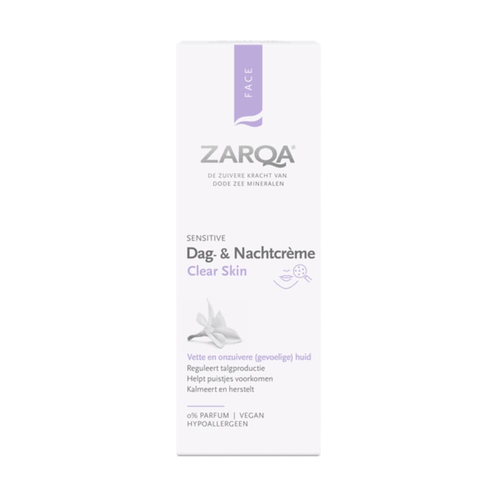 Zarqa Dag- en Nachtcrème Clear Skin 75 ml
