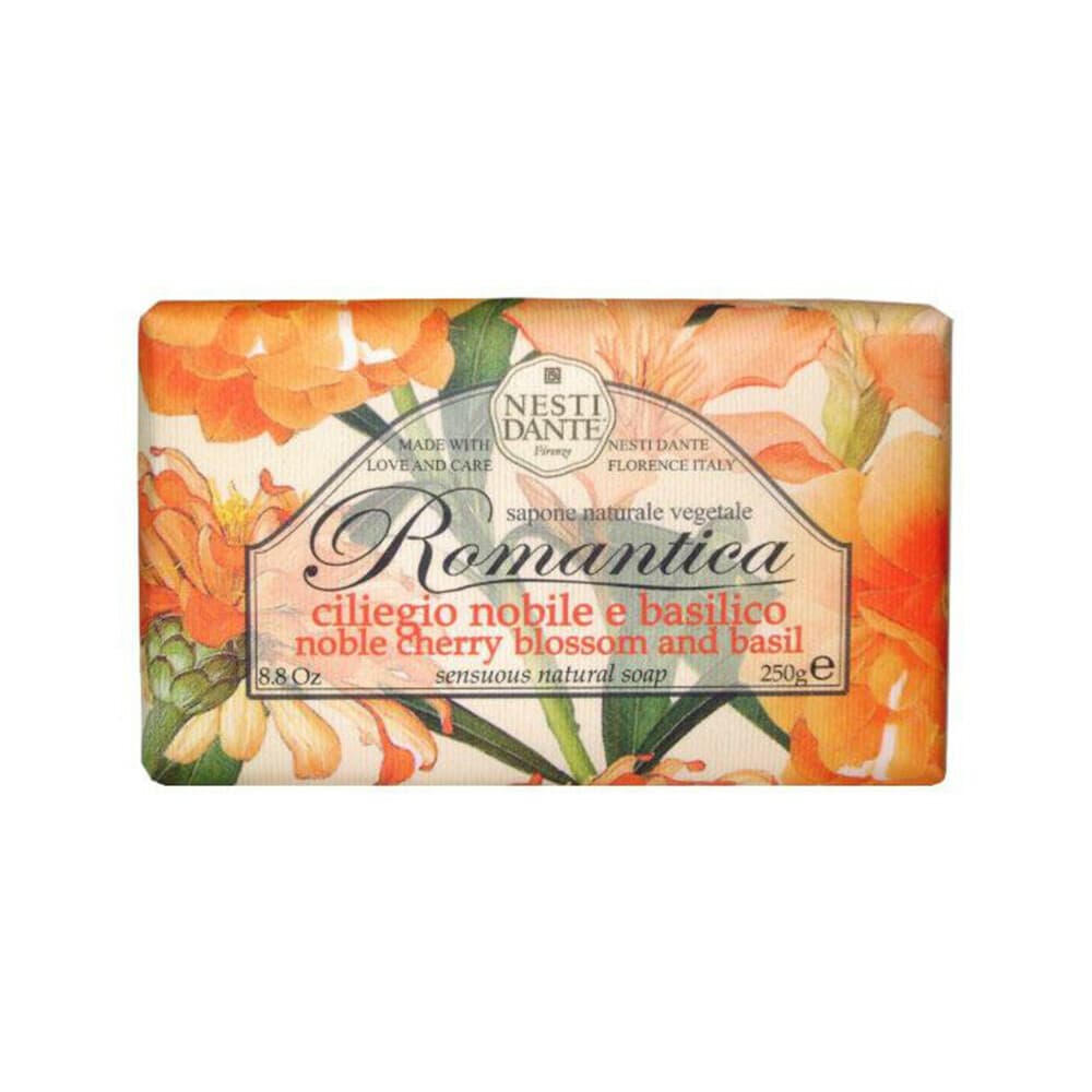 Nesti Dante Romantica Handzeep Noble Cherry Blossom&Basil 250 gr