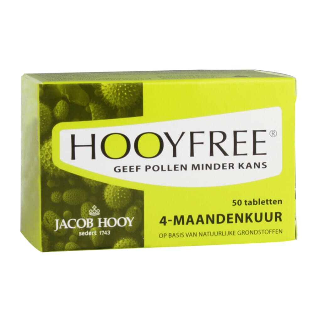 Gratis Verzending: Jacob Hooy Hooyfree 4 Maandenkuur 50 tabletten