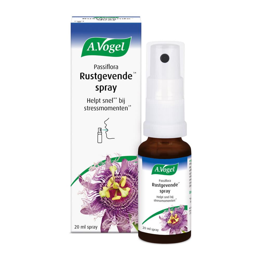 Gratis Verzending: A.Vogel Passiflora Rustgevende Spray 20 ml