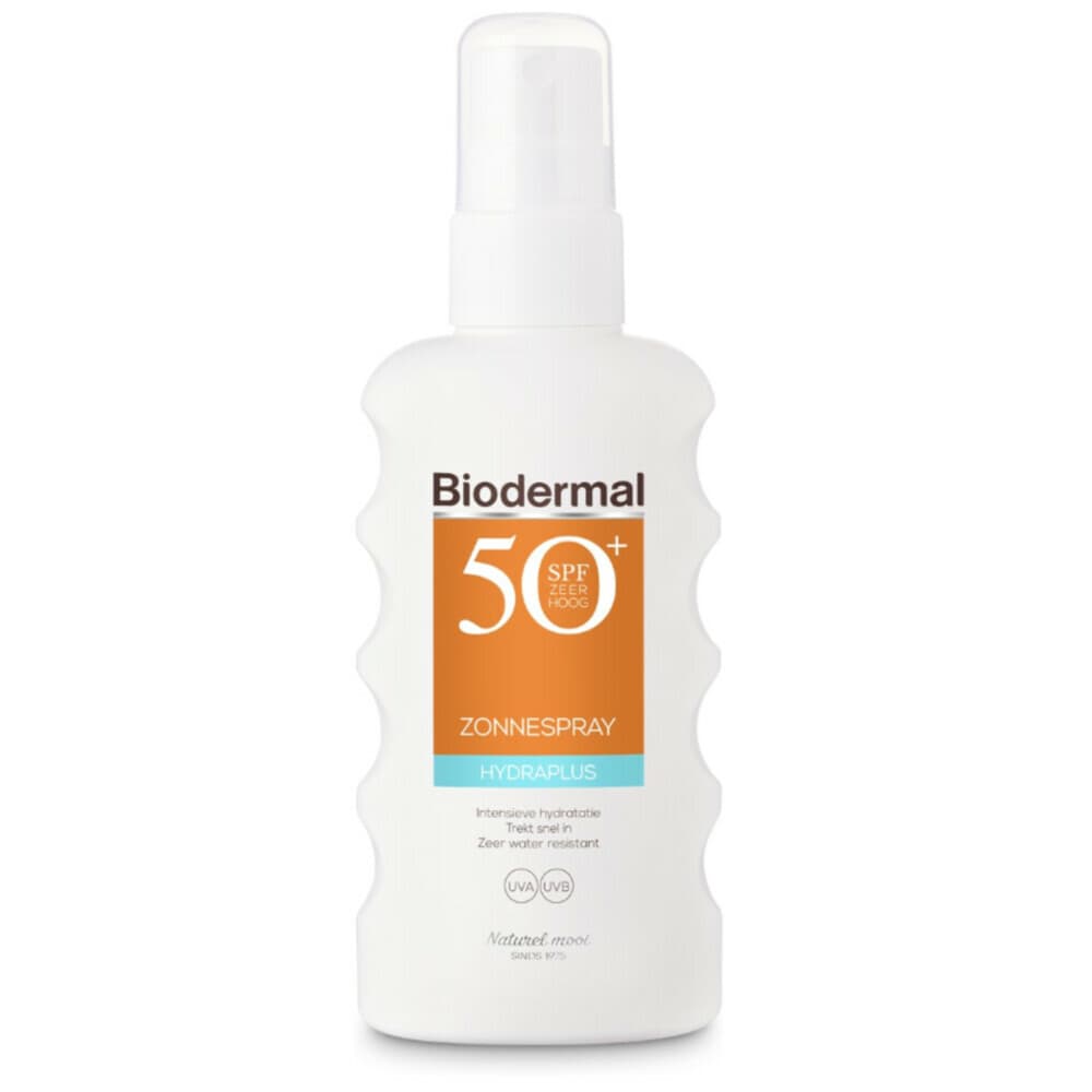 3x Biodermal Zonnebrand Hydraplus Spray SPF 50+ 175 ml