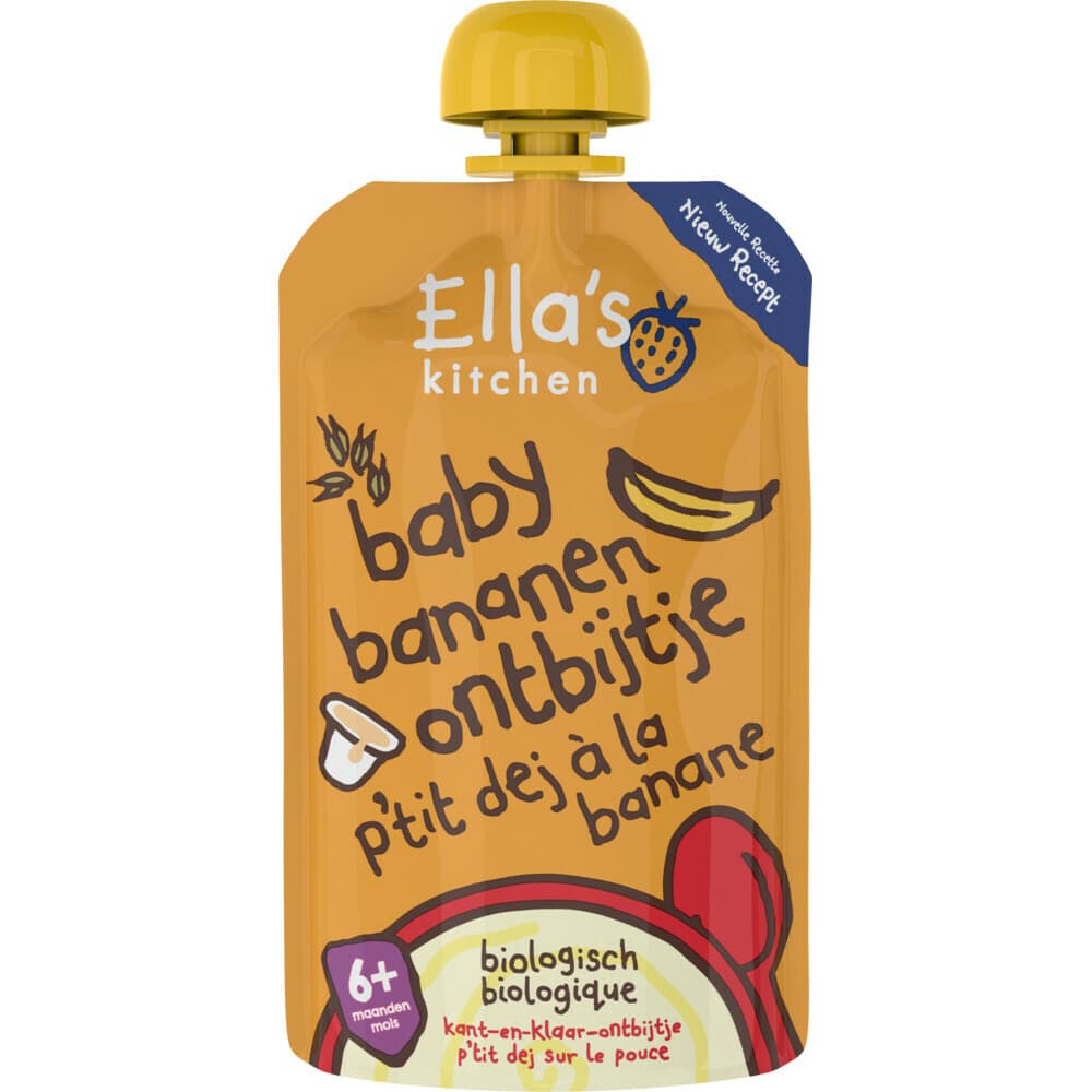 Ella's Kitchen Baby Ontbijtje 6+ m Banaan 100 gr