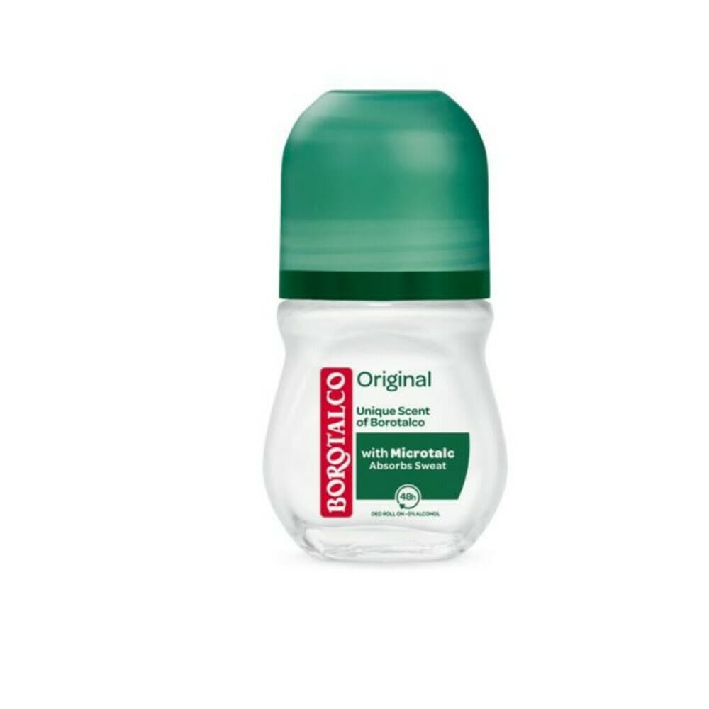 6x Borotalco Deoroller Original 50 ml