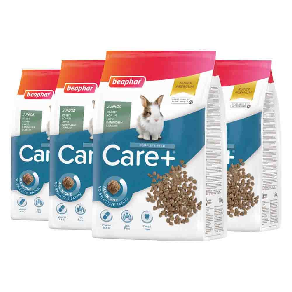 4x Beaphar Care+ Konijn Junior 1,5 kg