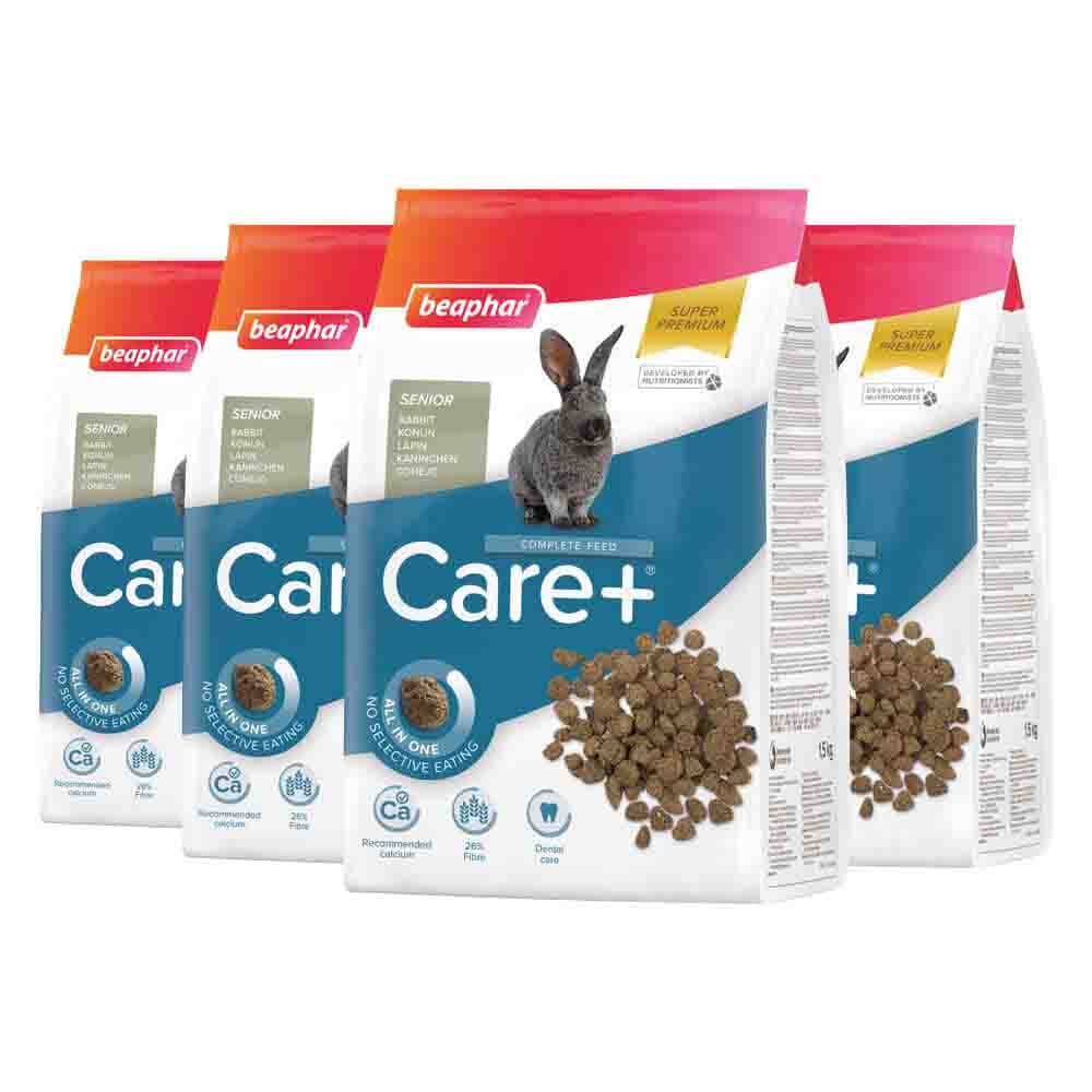 4x Beaphar Care+ Konijn Senior 1,5 kg